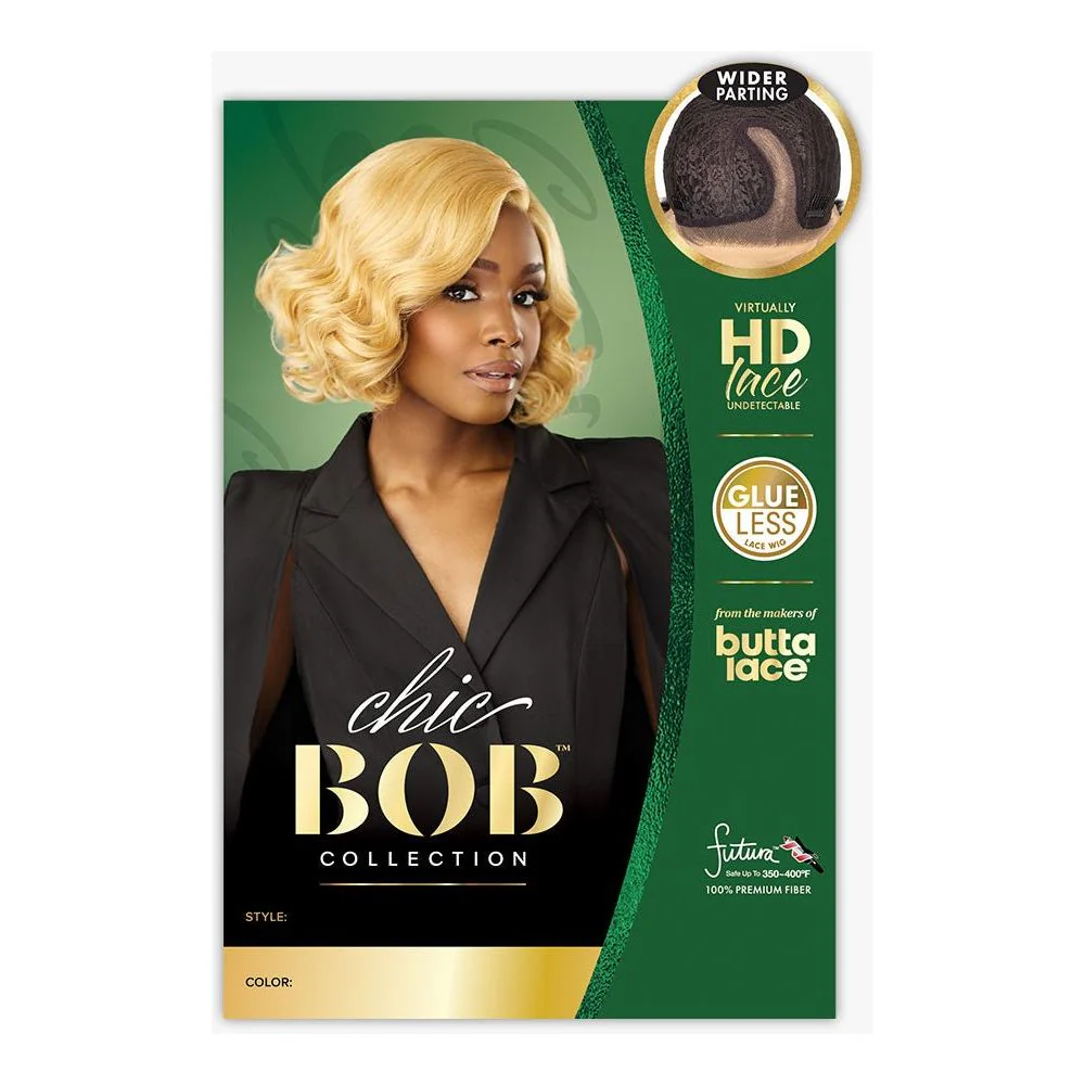 Sensationnel Synthetic Hair Butta Chic Bob Glueless HD Lace Front Wig - BOB Unit 5 - Image 6
