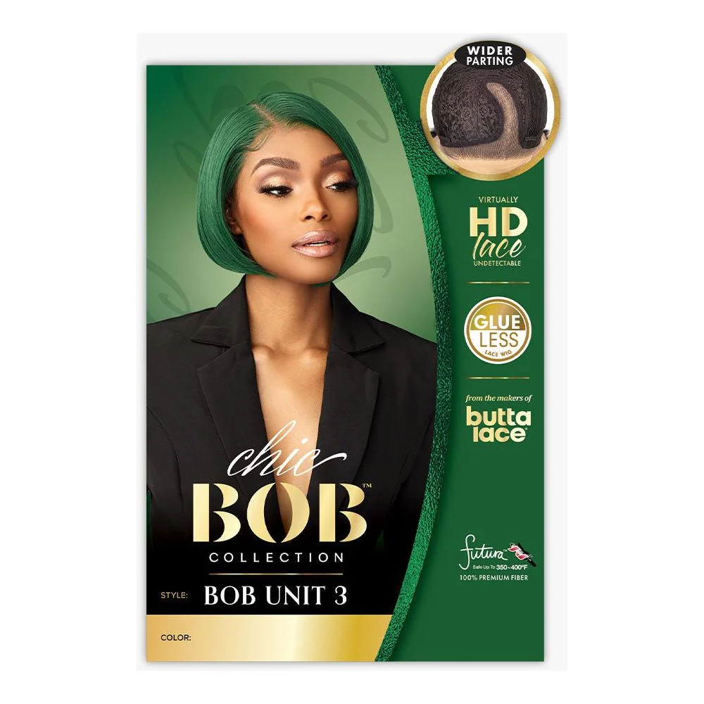 Sensationnel Synthetic Hair Butta Chic Bob Glueless HD Lace Front Wig - BOB Unit 3 - Image 7