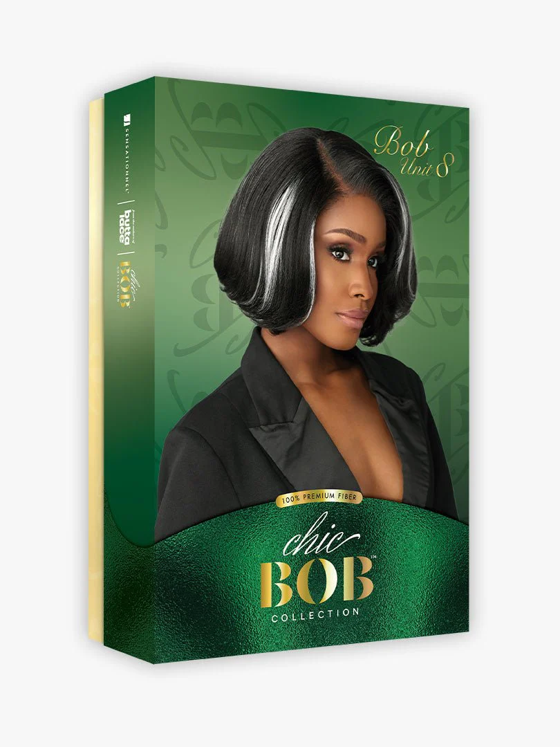 Sensationnel Synthetic Hair Butta Chic Bob Glueless HD Lace Front Wig - BOB Unit 8 - Image 4