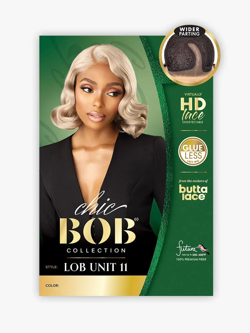 Sensationnel Synthetic Hair Butta Chic Bob Glueless HD Lace Front Wig - LOB Unit 11 - Image 7