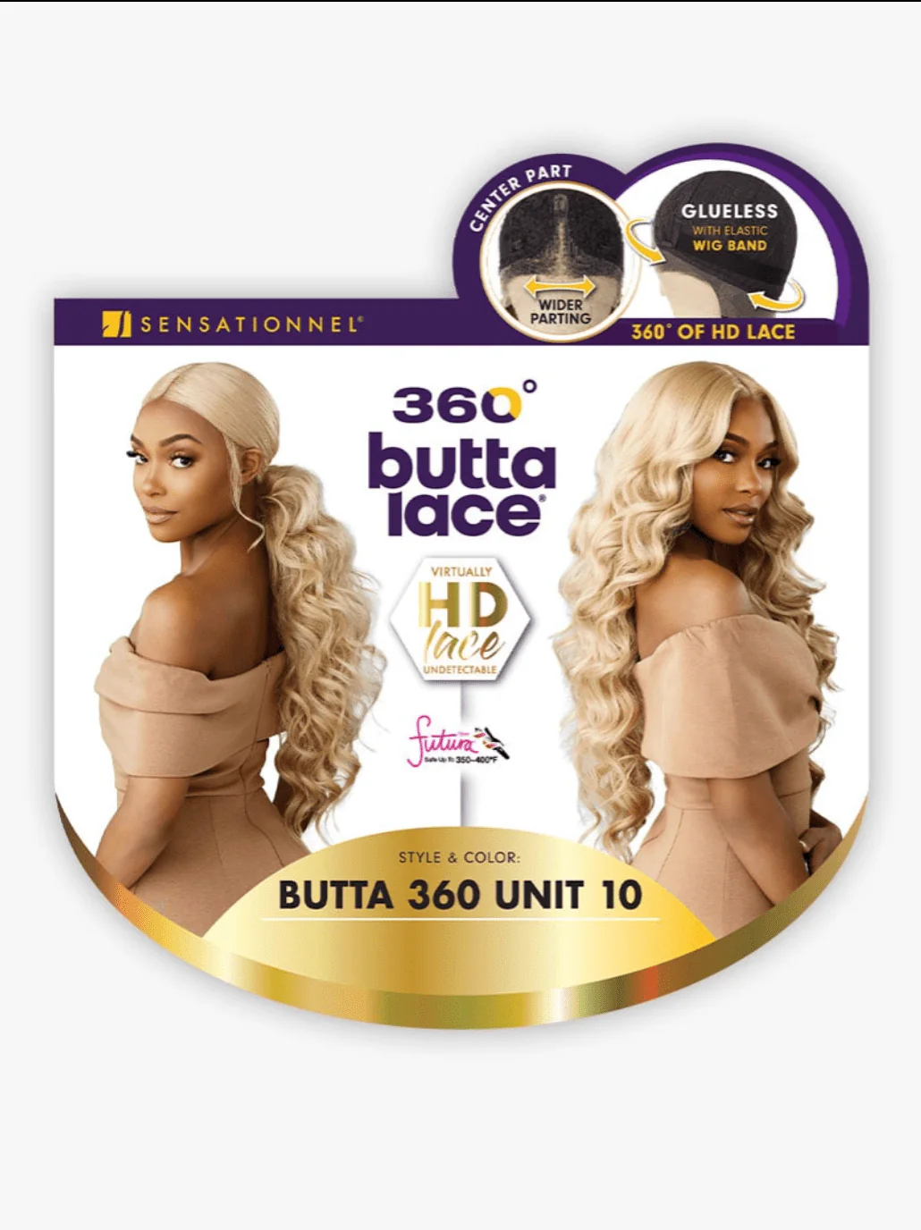 Sensationnel Butta Lace HD 360 Synthetic Lace Front Wig - Unit 10 - Image 7