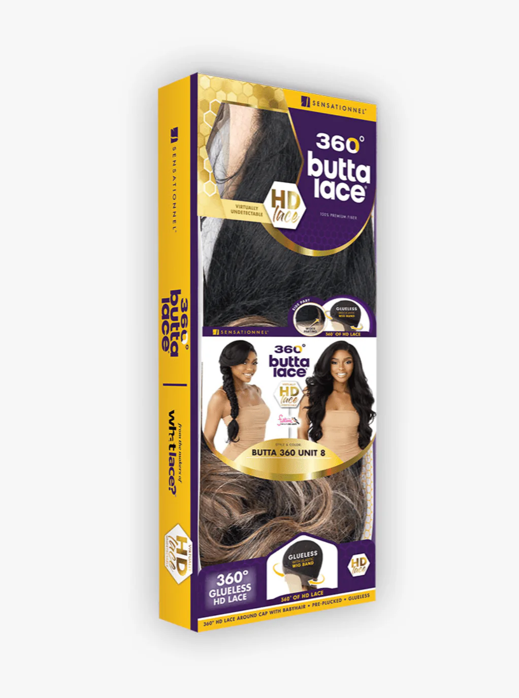 Sensationnel Butta Lace HD 360 Synthetic Lace Front Wig - Unit 8 - Image 12
