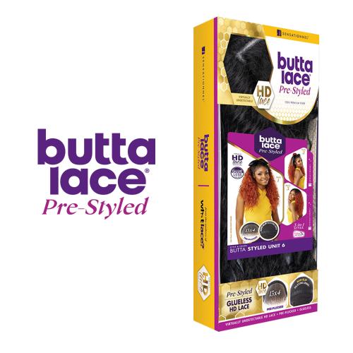 Sensationnel Butta Lace Synthetic Hd Lace Pre Styled - Unit 6 - Image 6
