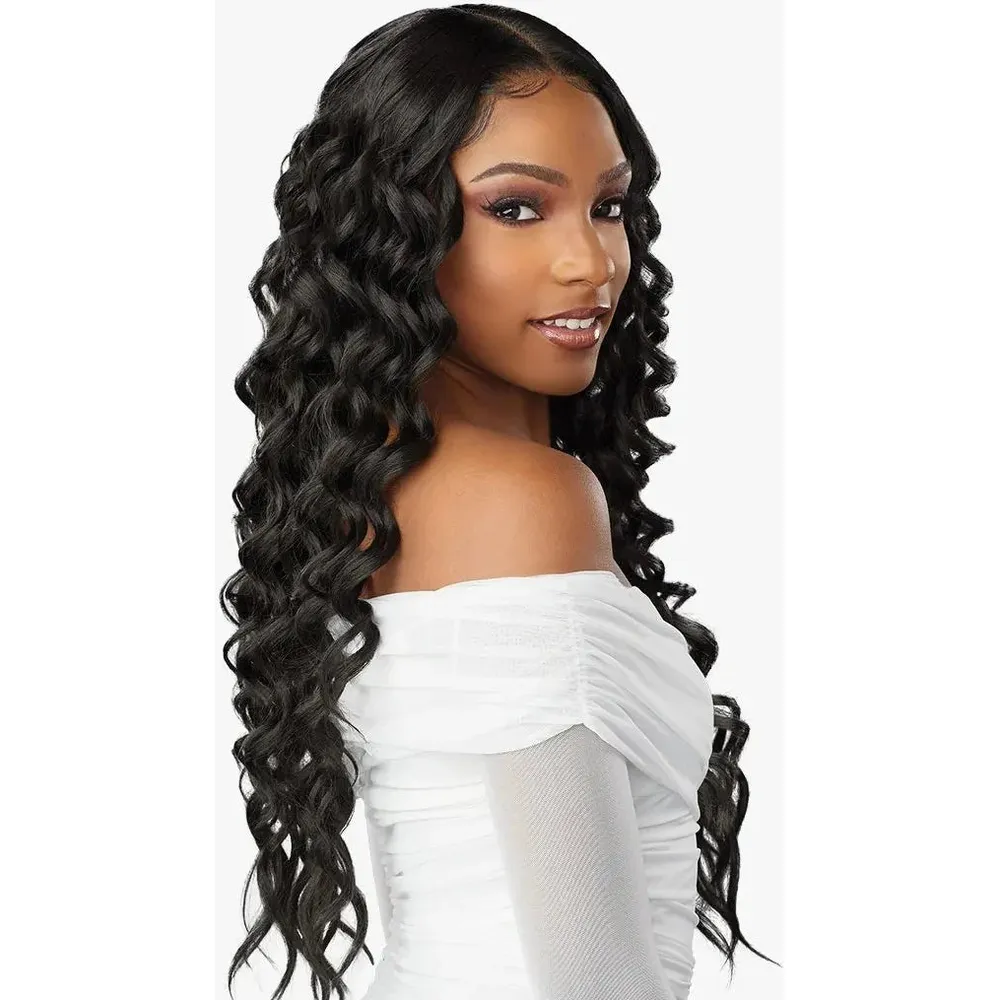 Sensationnel Butta Lace Human Hair Blend HD Lace Front Wig - Deep Twist 26"