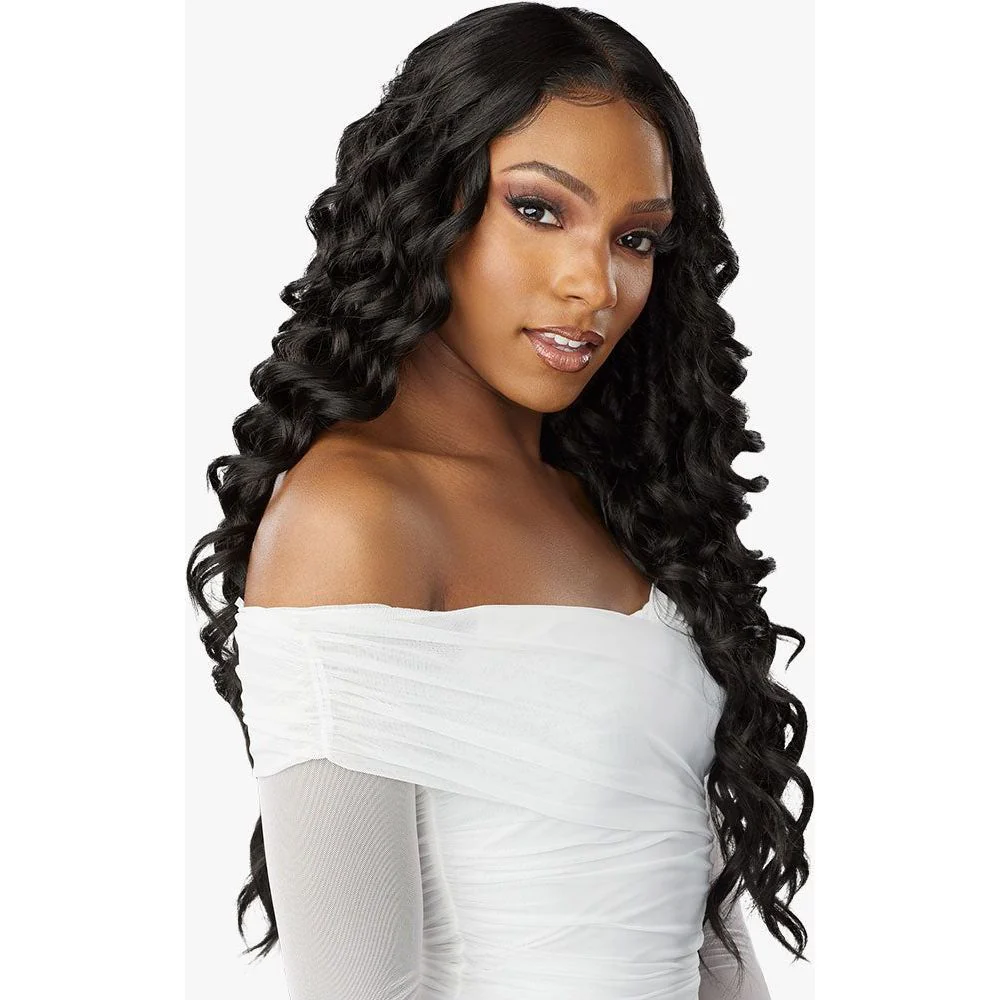 Sensationnel Butta Lace Human Hair Blend HD Lace Front Wig - Deep Twist 26" - Image 5