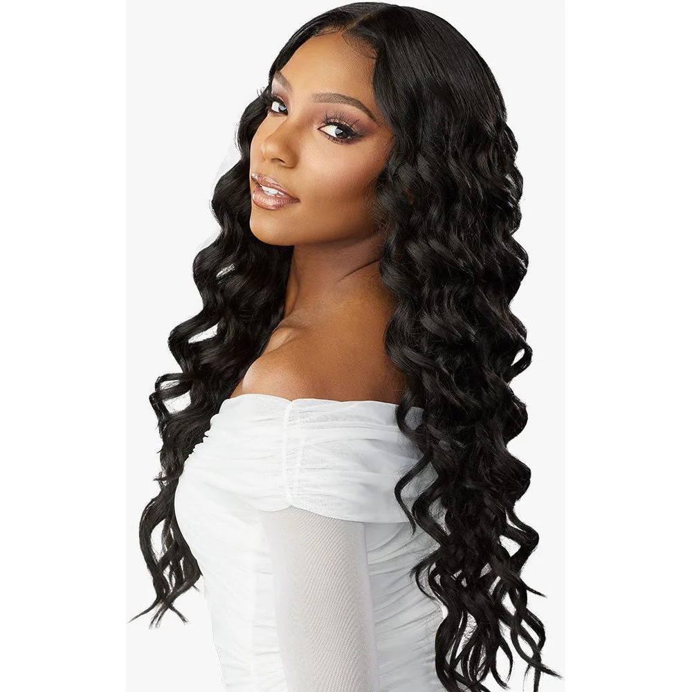 Sensationnel Butta Lace Human Hair Blend HD Lace Front Wig - Deep Twist 26" - Image 6
