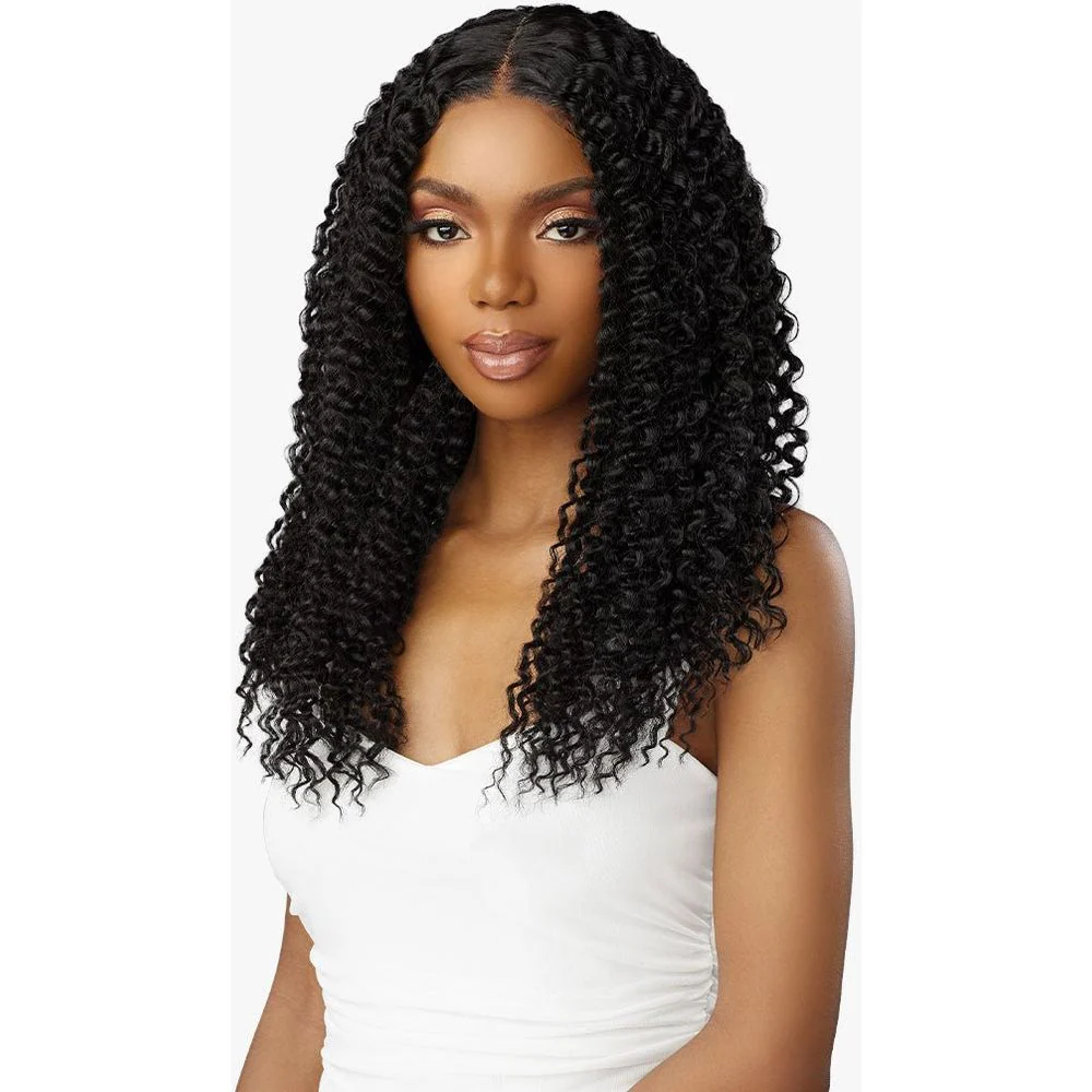 Sensationnel Butta Lace HD Human‑Blend Wig – Kinky Water Wave 18″ - Image 2