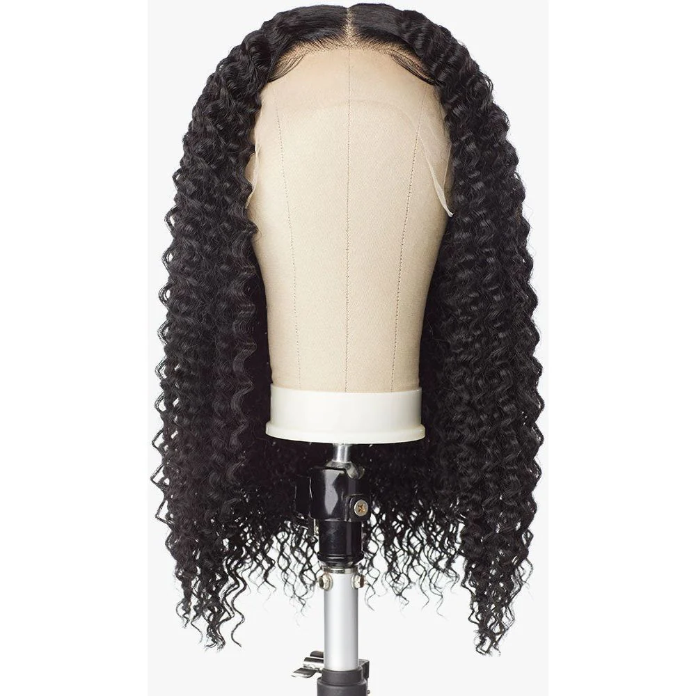 Sensationnel Butta Lace HD Human‑Blend Wig – Kinky Water Wave 18″ - Image 7