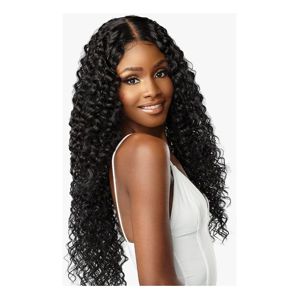 Sensationnel Butta Lace Human Hair Blend Lace Front Wig - Bohemian 28" - Image 3