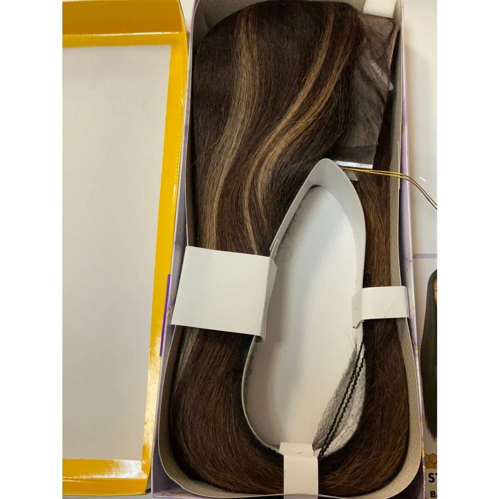 Sensationnel Butta Lace Human Hair Blend Lace Front Wig - Straight 32" - Image 6