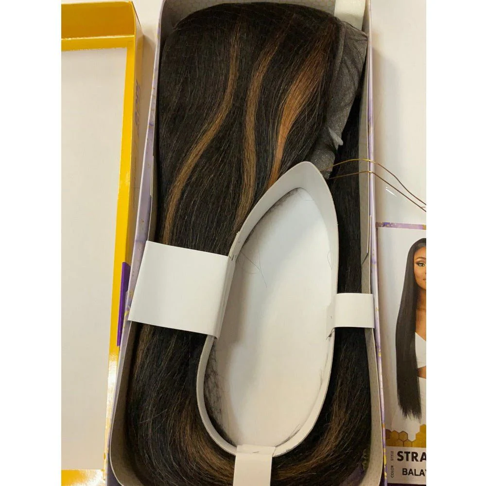 Sensationnel Butta Lace Human Hair Blend Lace Front Wig - Straight 32" - Image 7