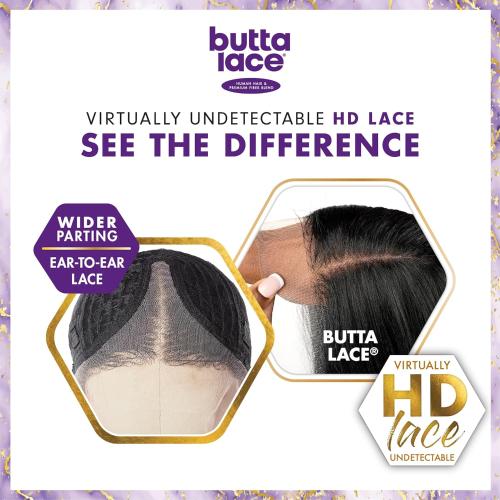 Sensationnel Butta Lace HD Human‑Blend Wig – Ocean Wave 30″ - Image 7