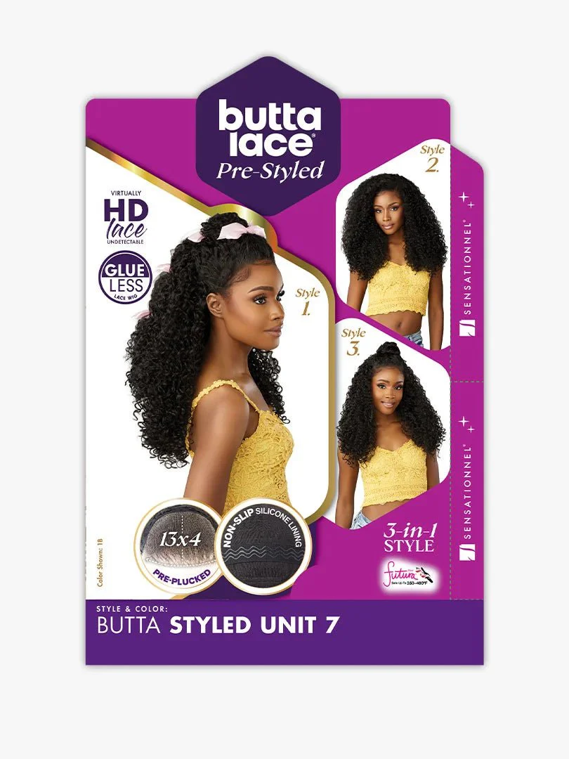 Sensationnel Butta Lace Synthetic Hd Lace Pre Styled - Unit 7 - Image 3