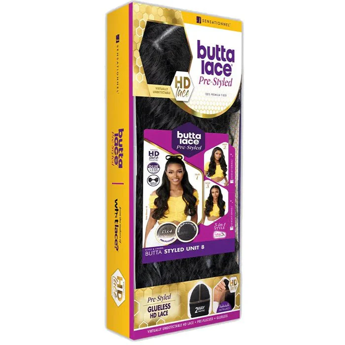 Sensationnel Butta Lace Synthetic Hd Lace Pre Styled - Unit 8 - Image 6