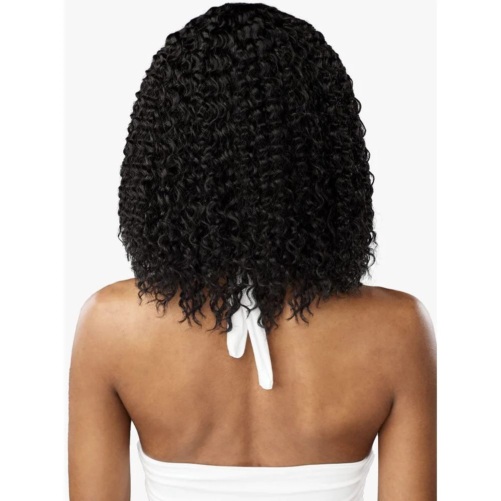 Sensationnel Butta Lace Human Hair Blend HD Lace Front Wig - Water Wave 12" - Image 5