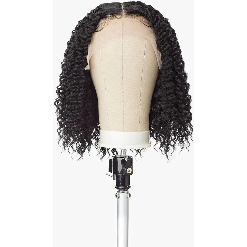 Sensationnel Butta Lace Human Hair Blend HD Lace Front Wig - Water Wave 12" - Image 6