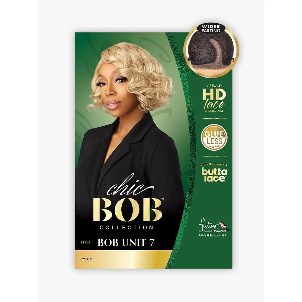 Sensationnel Synthetic Hair Butta Chic Bob Glueless HD Lace Front Wig - BOB Unit 7 - Image 9