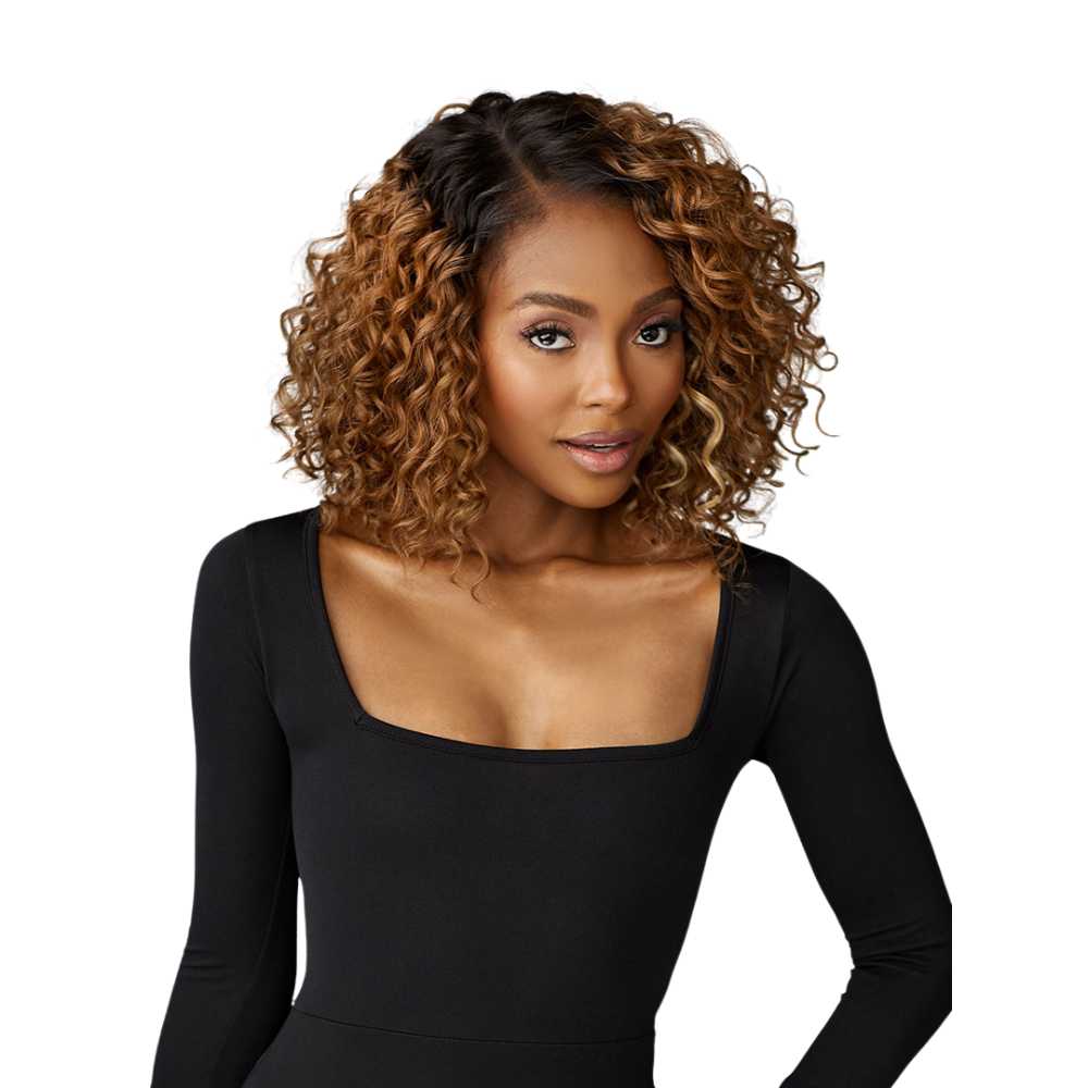 Sensationnel Synthetic Hair Butta Chic Bob Glueless HD Lace Front Wig - LOB Unit 3 - Image 3