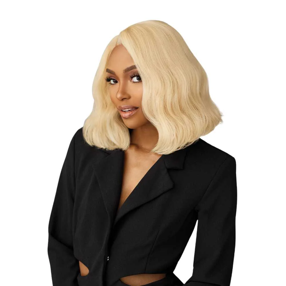Sensationnel Synthetic Hair Butta Chic Bob Glueless HD Lace Front Wig - LOB Unit 4 - Image 4