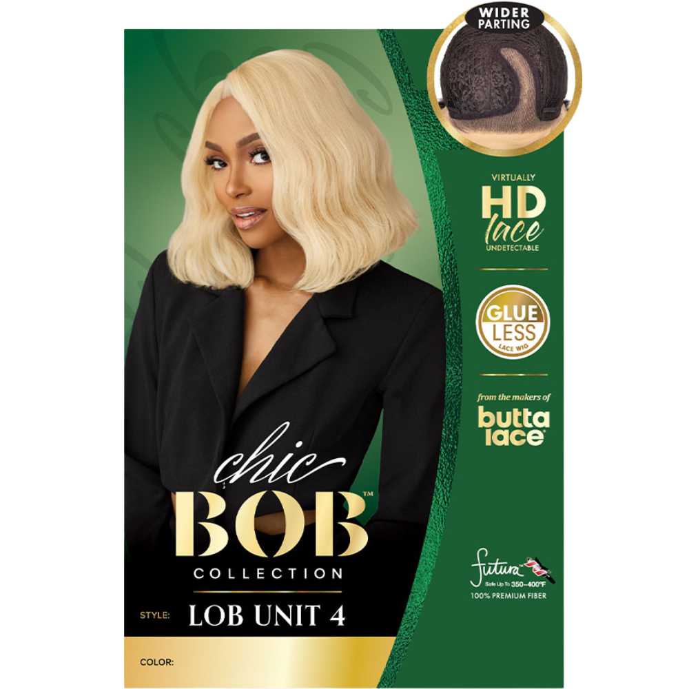 Sensationnel Synthetic Hair Butta Chic Bob Glueless HD Lace Front Wig - LOB Unit 4 - Image 8