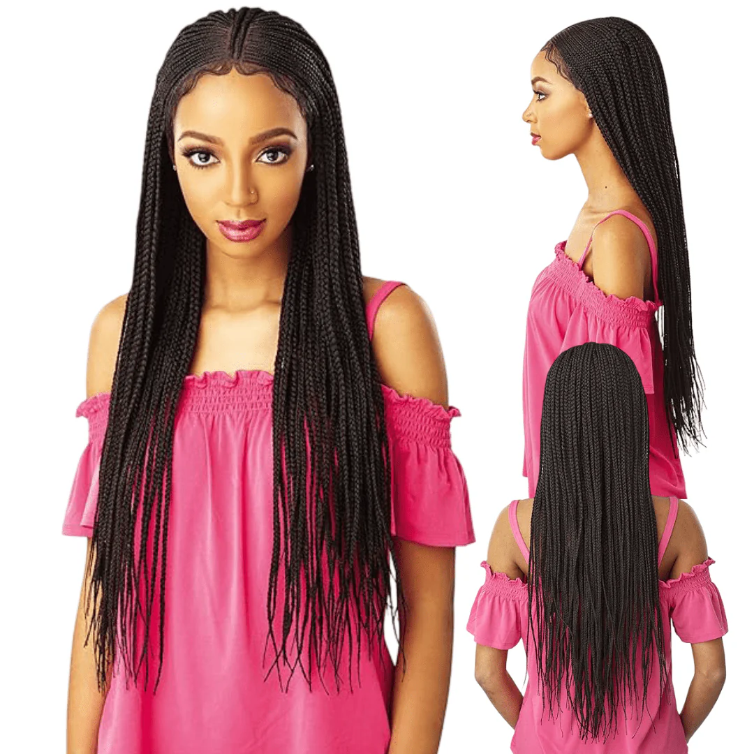 Sensationnel Cloud 9 13x5 Synthetic Lace Front Wig - Fulani Cornrow