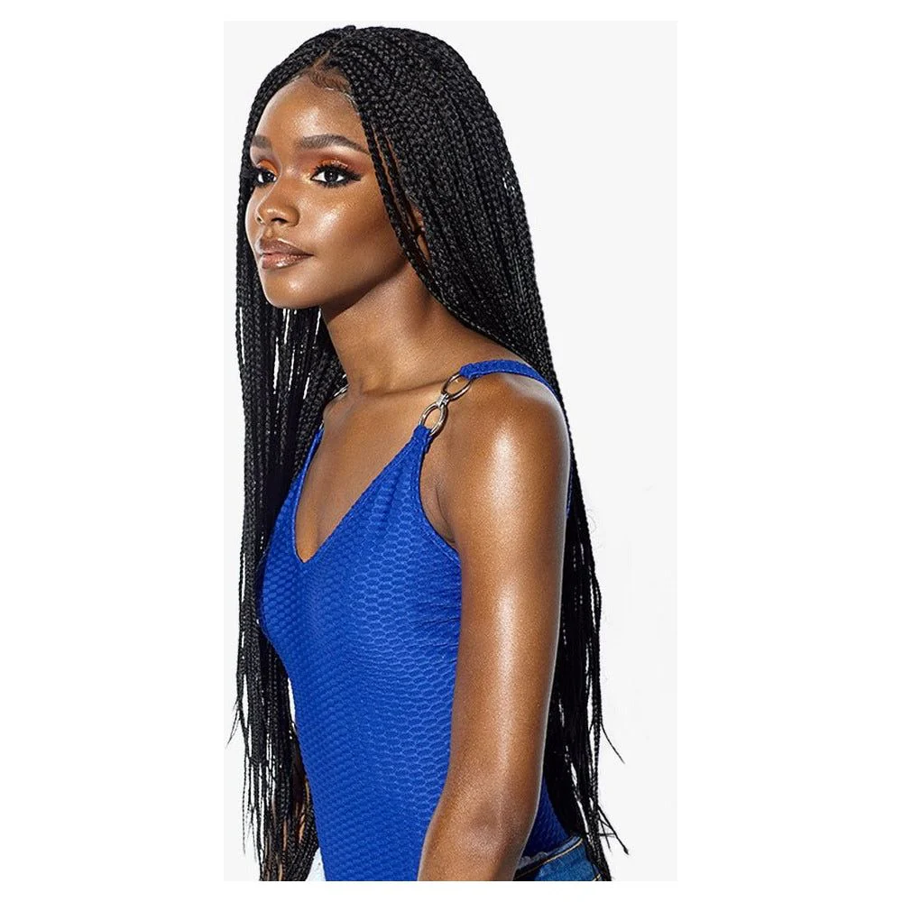 Sensationnel Cloud 9 RUWA 4x4 Synthetic Swiss Lace Wig - Box Braid 36" - Image 5