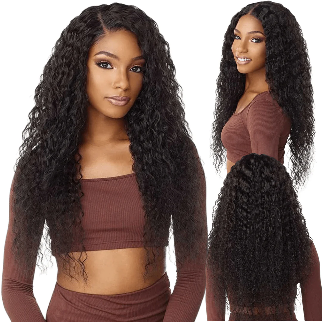 Sensationnel What Lace 13×6 HD Human‑Blend Wig – Ezra 28″
