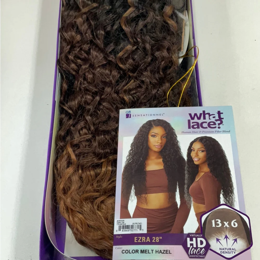 Sensationnel What Lace 13×6 HD Human‑Blend Wig – Ezra 28″ - Image 13
