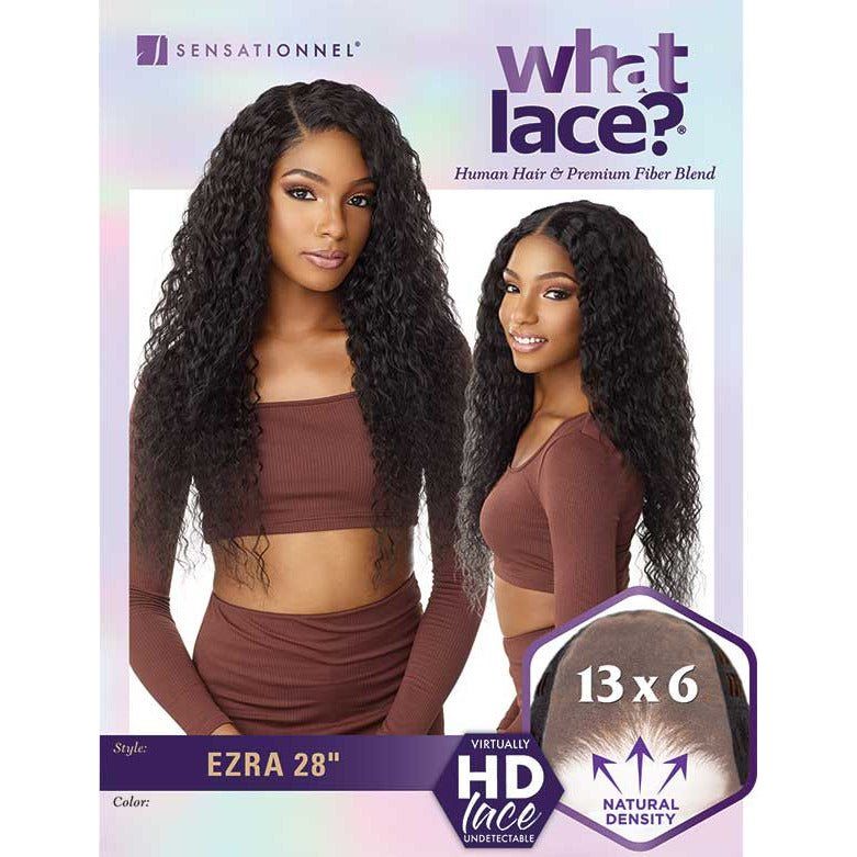 Sensationnel What Lace 13×6 HD Human‑Blend Wig – Ezra 28″ - Image 6