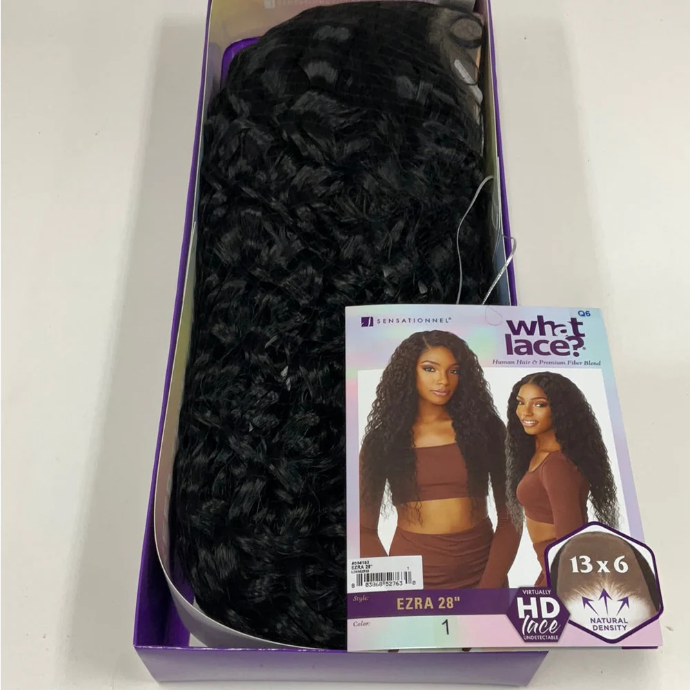 Sensationnel What Lace 13×6 HD Human‑Blend Wig – Ezra 28″ - Image 7