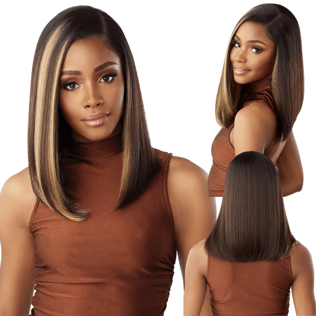Sensationnel What Lace 13×6 HD Human‑Blend Wig – Shiyana 14″