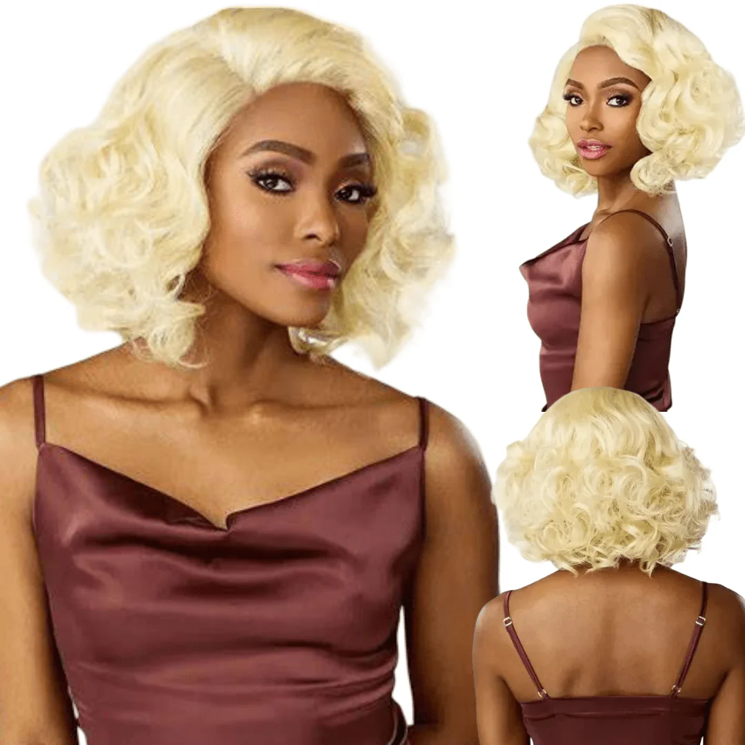Sensationnel What Lace 13×6 HD Human‑Hair‑Blend Wig – Talisa 12″