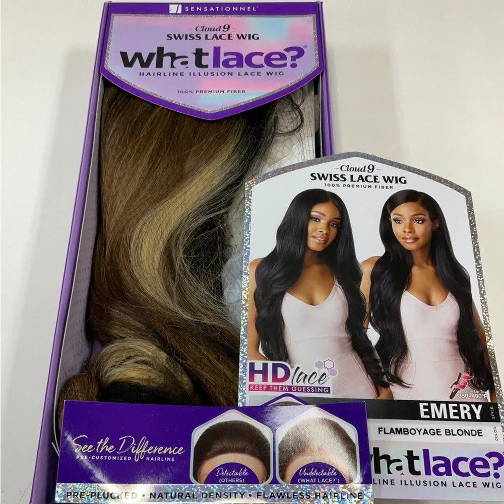 Sensationnel Cloud 9 What Lace Synthetic 13x6 HD Lace Front Wig - Emery - Image 9