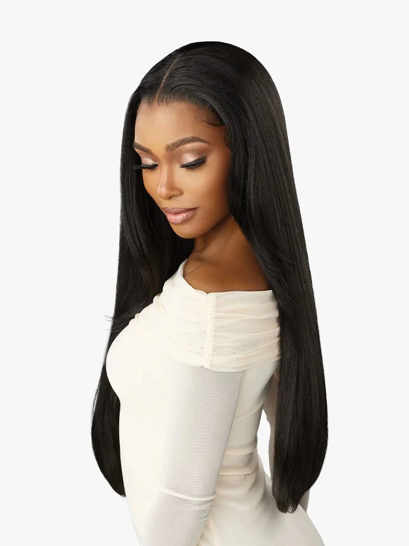 Sensationnel Crowned Edge 13x5 Synthetic HD Lace Wig – Straight 28" - Image 2