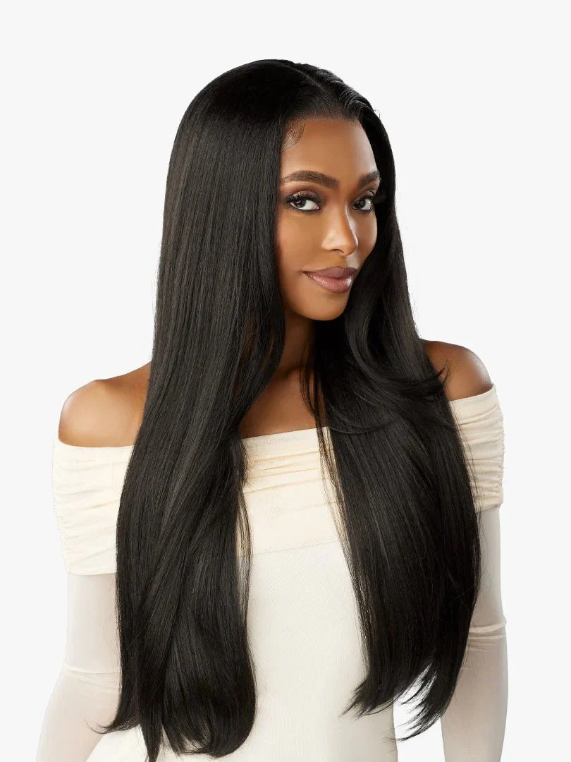 Sensationnel Crowned Edge 13x5 Synthetic HD Lace Wig – Straight 28" - Image 5