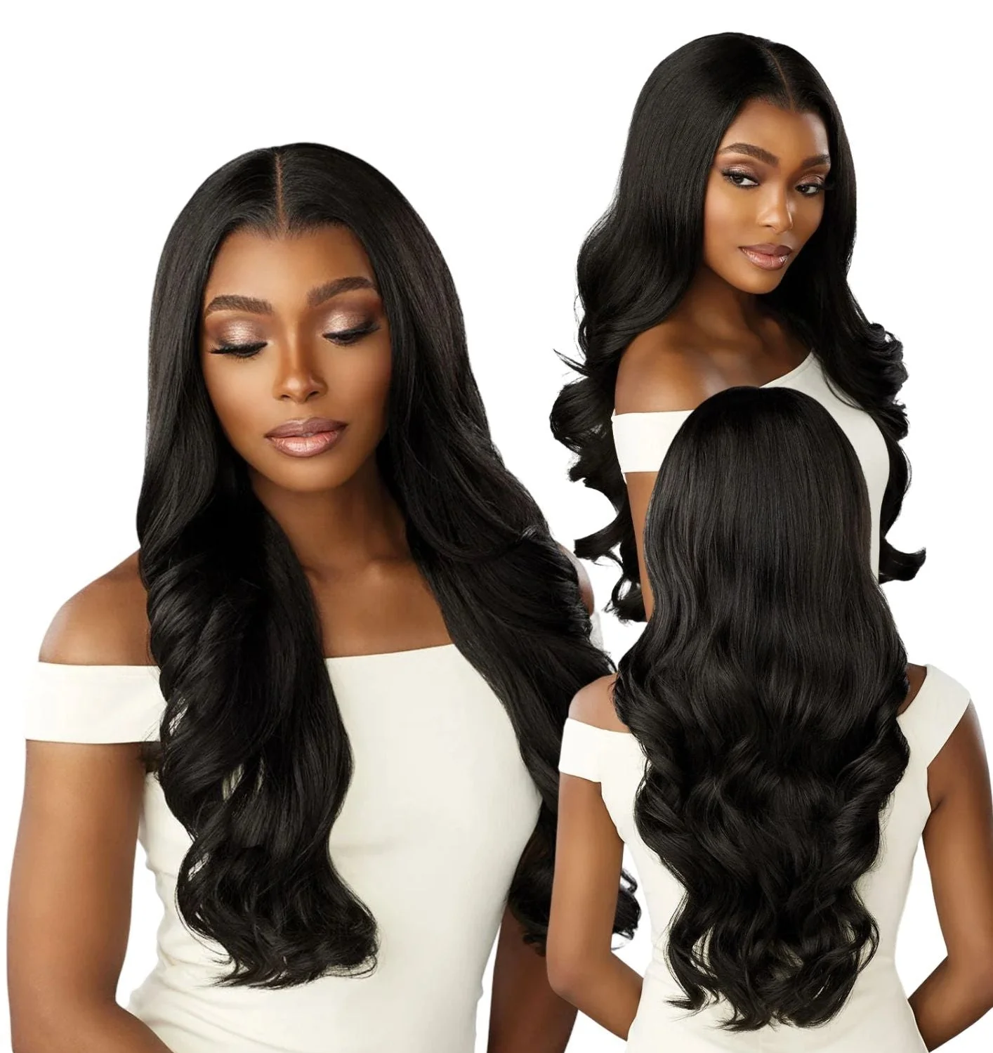 Sensationnel Crowned Edge 13x5 Synthetic HD Lace Wig β Wavy 26"