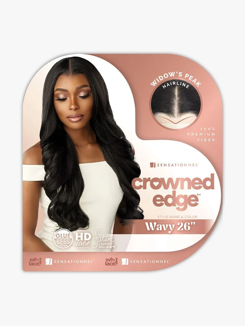 Sensationnel Crowned Edge 13x5 Synthetic HD Lace Wig β Wavy 26" - Image 3
