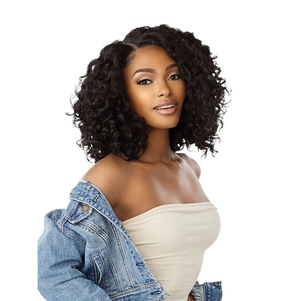 Sensationnel Curls Kinks & Co. HD Lace Y‑Part Wig – Kinky Ringlet Curl 14″