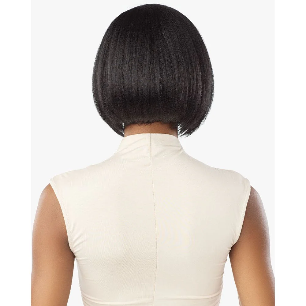Sensationnel Kinky Edges 13x6 Synthetic HD Lace Front Wig - Kinky Bob 9" - Image 6