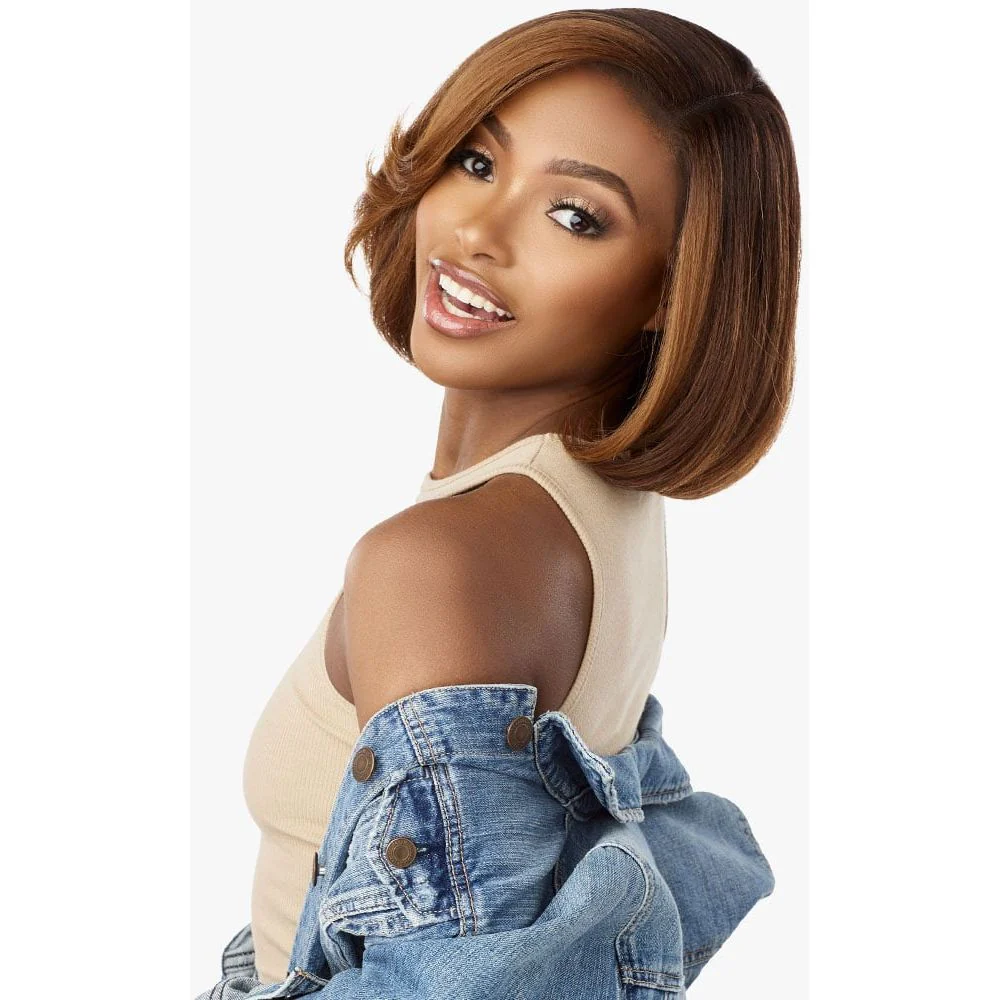 Sensationnel Curls Kinks & Co. Kinky Edges Y‑Part Wig – Kinky Chic Bob 12″ - Image 5