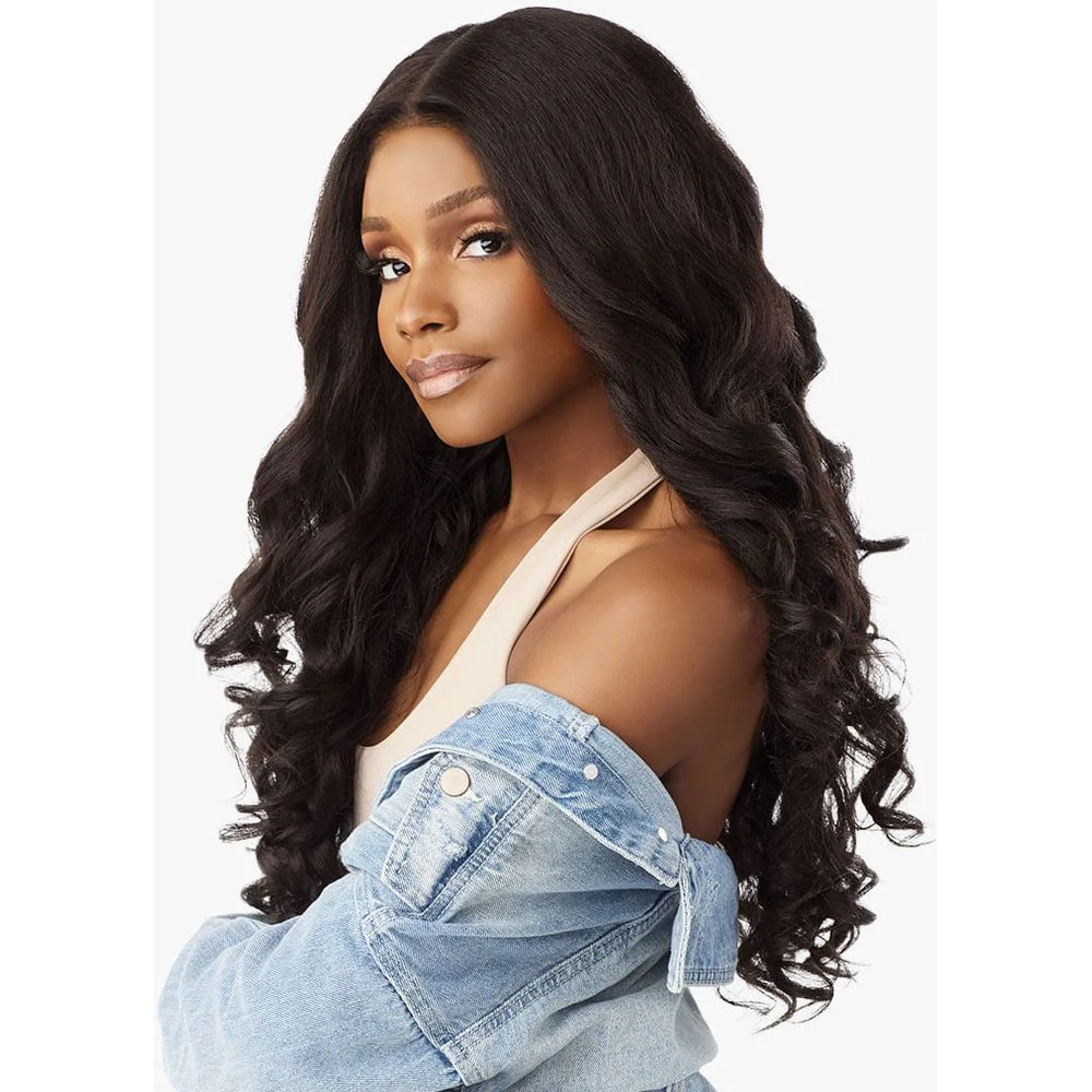 Sensationnel Kinky Edges Y‑Part HD Lace Wig – Kinky Loose Spiral 24″ - Image 3