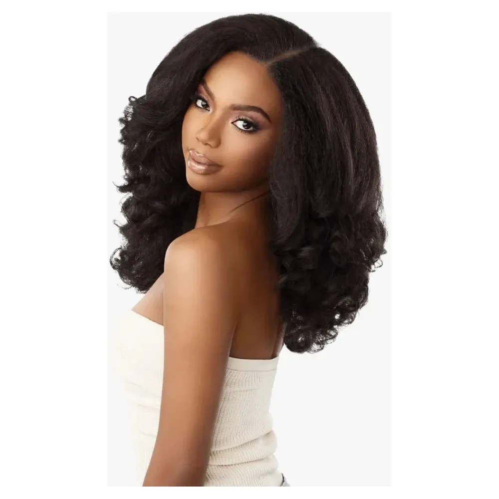 Sensationnel Kinky Edges Y-Part HD Lace Wig β Kinky Roller Set 16β³ - Image 2