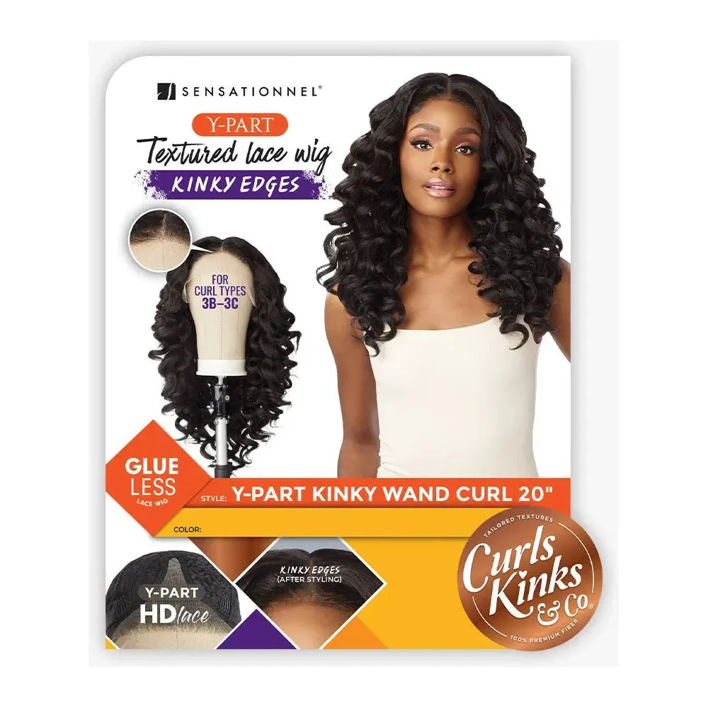 Sensationnel Kinky Edges Y-Part HD Lace Wig β Kinky Wand Curl 20β³ - Image 7