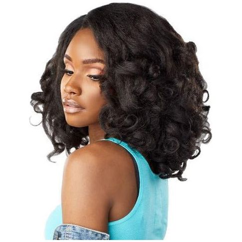 Sensationnel Curls Kinks & Co Synthetic Clip-Ins - Top Lady 10" - Image 4