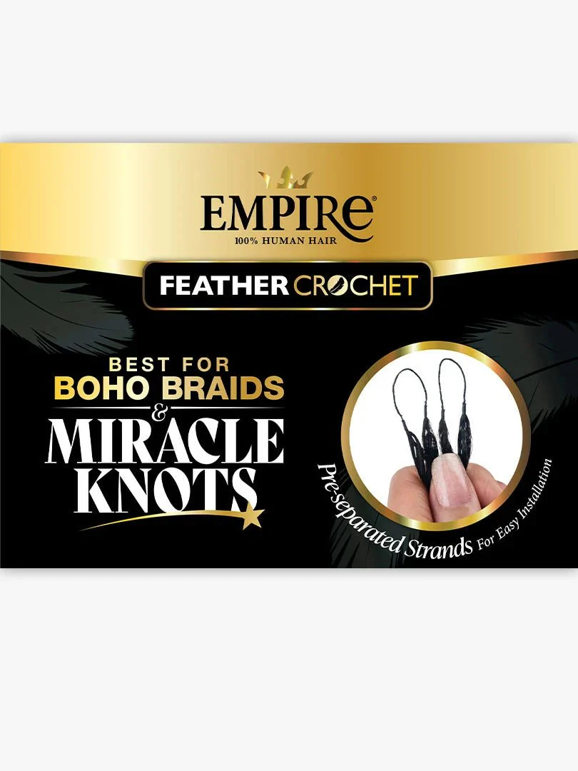 Sensationnel Empire 100% Human Hair Feather Crochet Body Wave β 14" - Image 4