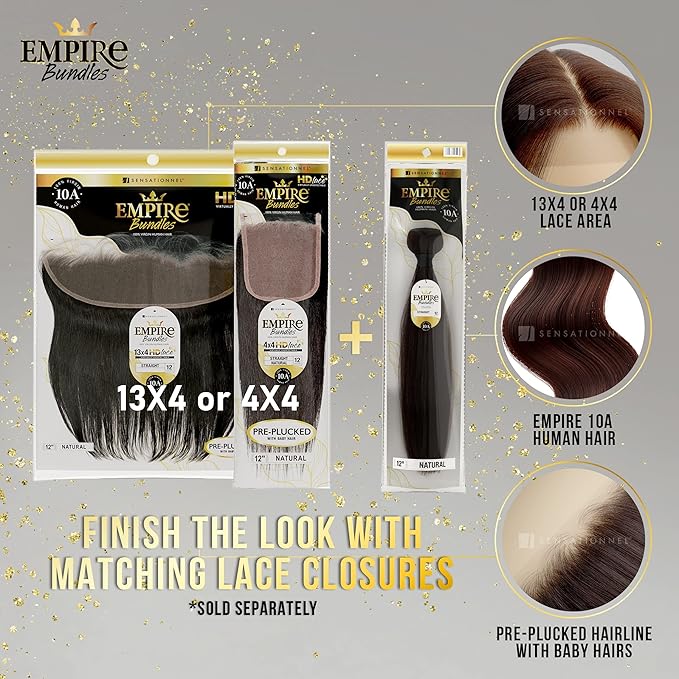 Sensationnel Empire 10A 100% Human Hair Body Wave - 10β to 28β - Image 8