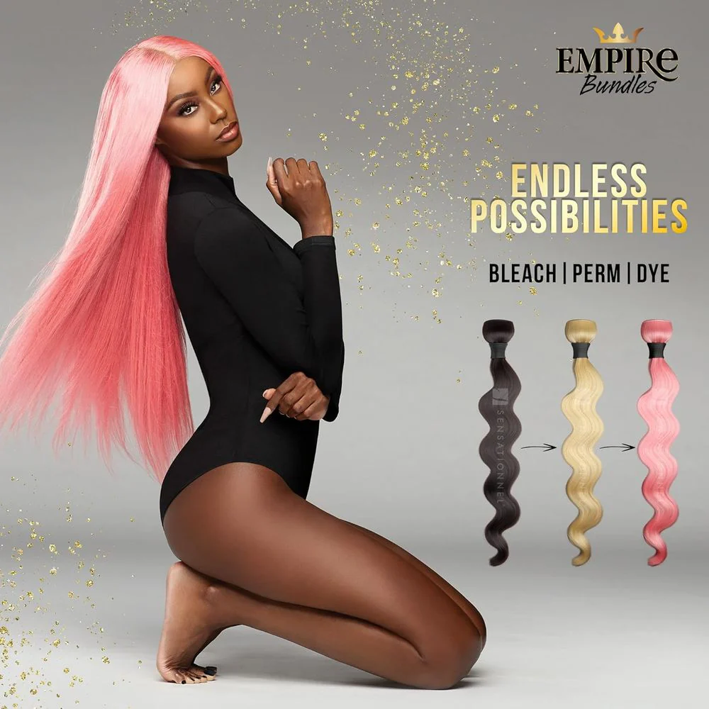 Sensationnel Empire 10A 100% Human Hair Body Wave - 10β to 28β - Image 9