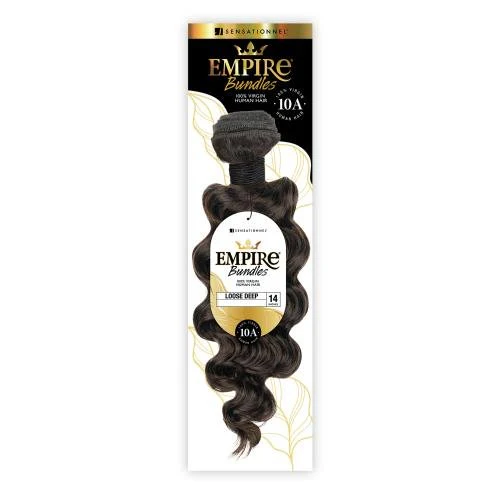 Sensationnel Empire 10A Human Hair Loose Deep - 10β to 28β