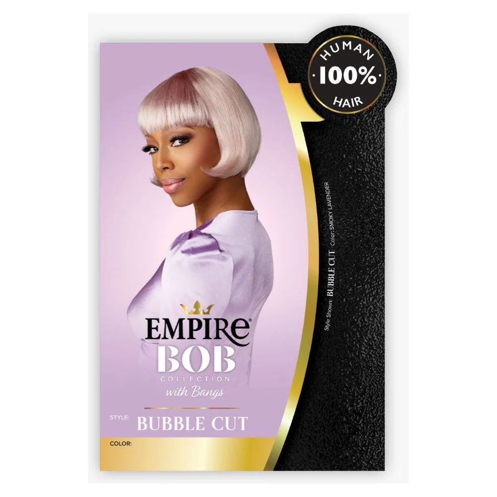 Sensationnel Empire Bob Collection 100% Human Hair Full Wig - Bubble Cut - Image 7