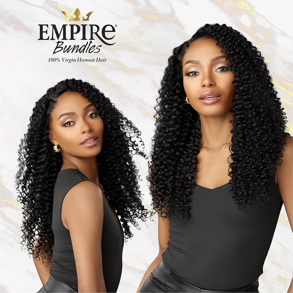 Sensationnel Empire Bundles 100% Human Hair - Burmese Curl - Image 2